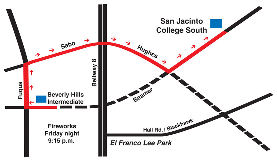 parade route